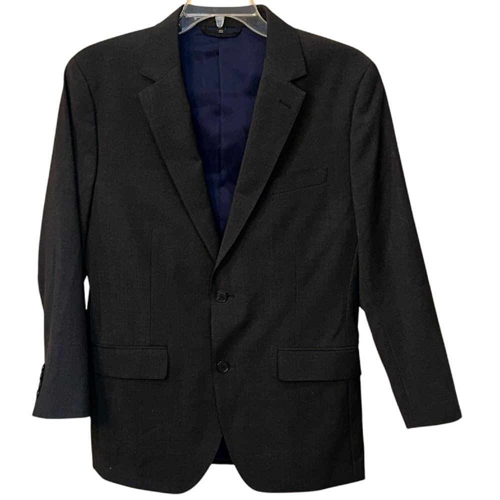 Bonobos Jetsetter Italian Wool Blazer Slim Fit Charcoal Grey 40R Work Business